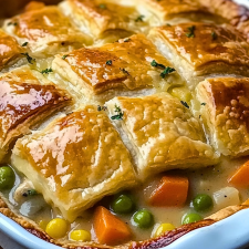 Easy Chicken Pot Pie Casserole-image