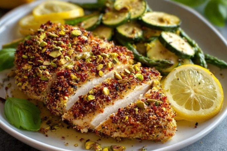 Pistachio Crusted Chicken Breast