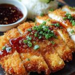 Fried Chicken Katsu with Panko - Golden & Crunchy Goodness
