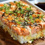 Best Salmon Sushi Bake