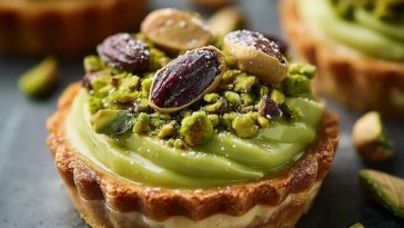 Mini Pistachio Tartlets