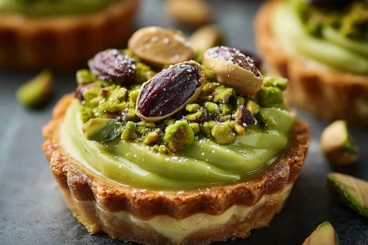 Mini Pistachio Tartlets