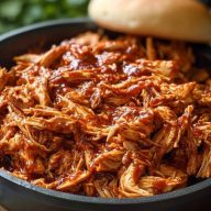 BBQ Pulled Chicken on the Stovetop