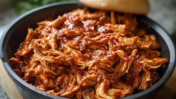 BBQ Pulled Chicken on the Stovetop