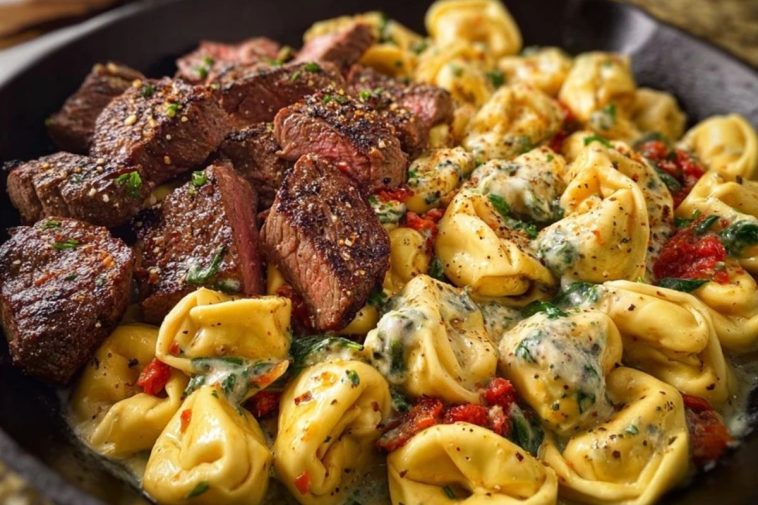 Delicious Garlic Butter Chicken Bites with Spicy Cajun Alfredo Twisted Pasta