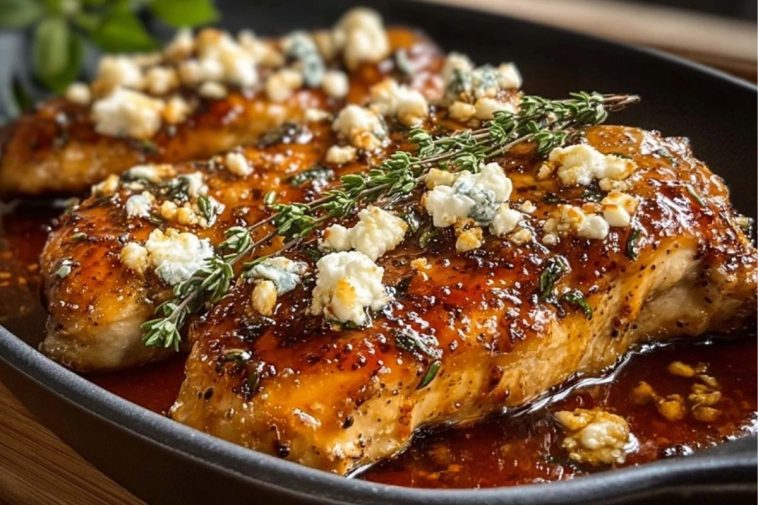 Hot Honey Infused Feta Chicken