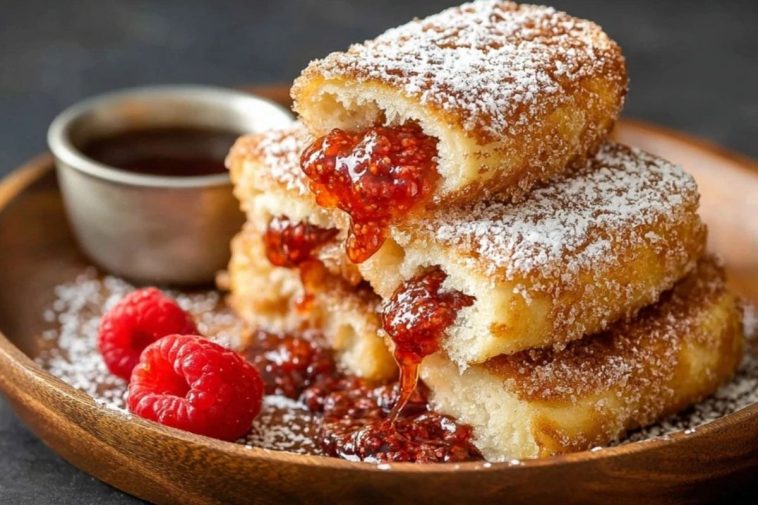 Jam Donut French Toast Rolls