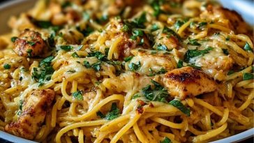 Monterey Chicken Spaghetti