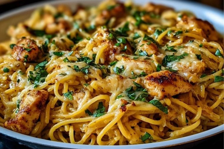Monterey Chicken Spaghetti