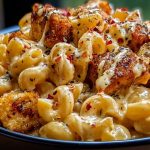 Creamy Honey Pepper Chicken Mac and Cheese Delight