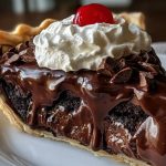 Decadent Hot Fudge Pie