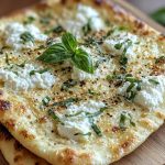 Easy 2-Ingredient Cottage Cheese Flatbread Recipe
