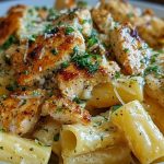 Garlic Butter Chicken Rigatoni Recipe