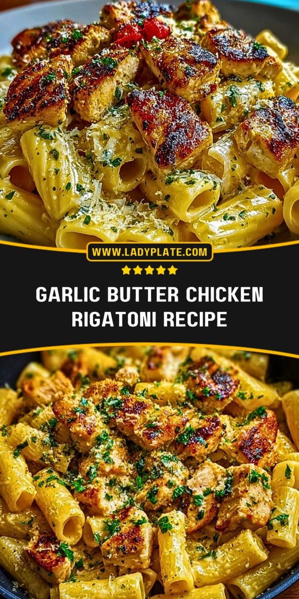 Garlic Butter Chicken Rigatoni Recipe