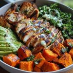 Loaded Grilled Chicken & Sweet Potato Power Bowl