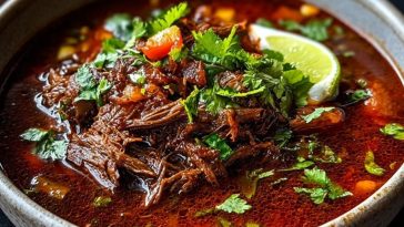 Birria with Rich Chile Sauce