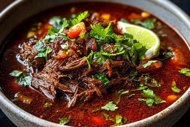 Birria with Rich Chile Sauce