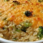 Broccoli Rice Chicken and Cheese Casserole Recipe