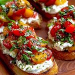 Burrata Bruschettas Recipe