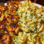 Cajun Garlic Butter Chicken Penne in Creamy Parmesan Sauce