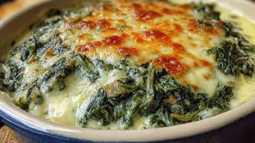 Cheesy Creamed Spinach