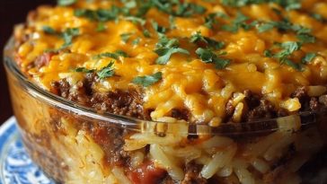 Cheesy Taco Hashbrown Casserole Recipe