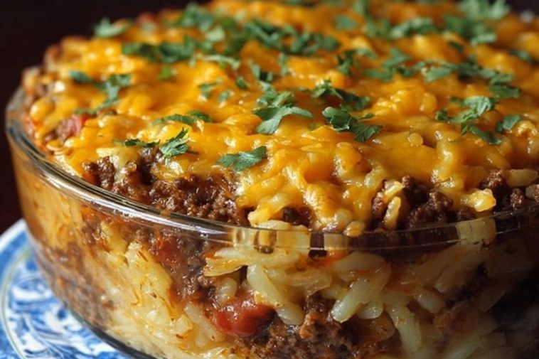 Cheesy Taco Hashbrown Casserole Recipe