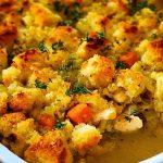 Chicken Stuffing Casserole