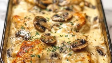Chicken and Mushroom Bake