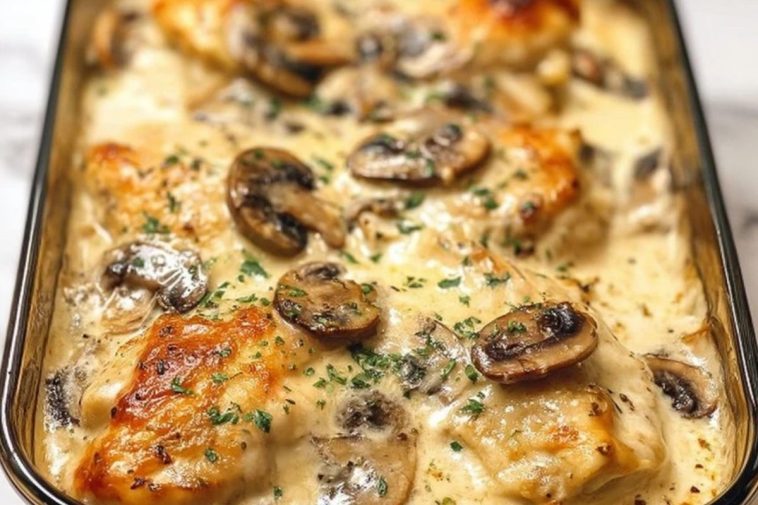 Chicken and Mushroom Bake