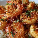 Coconut Crisp Shrimp with Springy Rice