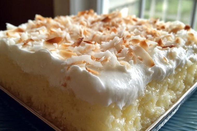 Coconut Poke Cake Recipe