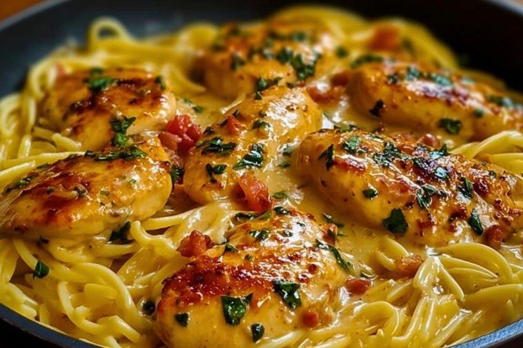 Creamy Italian Chicken Pasta Recipe
