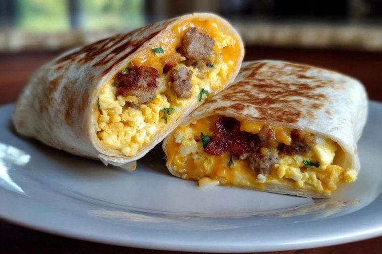 Effortless Tasty Make-Ahead Breakfast Burritos