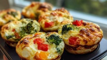 Egg White Muffins with Veggies
