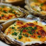 Grilled Parmesan Garlic Oysters