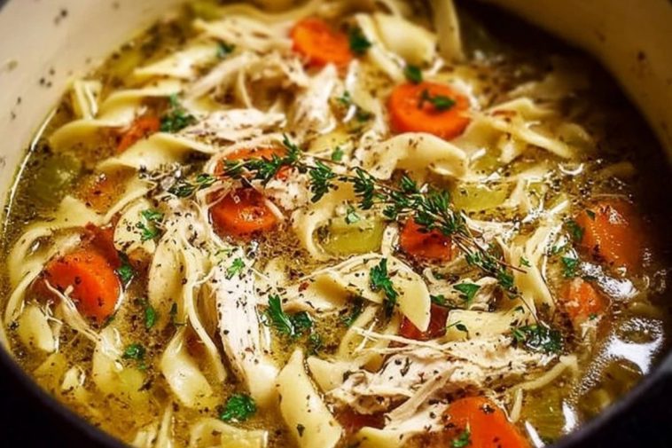 Homemade Chicken Noodle Soup