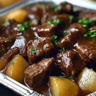 No Peek Beef Tips Recipe