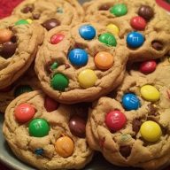 Peanut Butter M&Ms Cookie Recipe