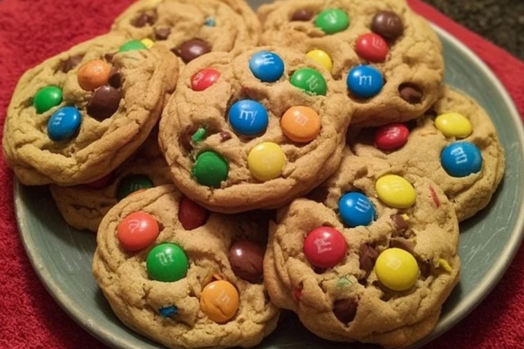 Peanut Butter M&Ms Cookie Recipe