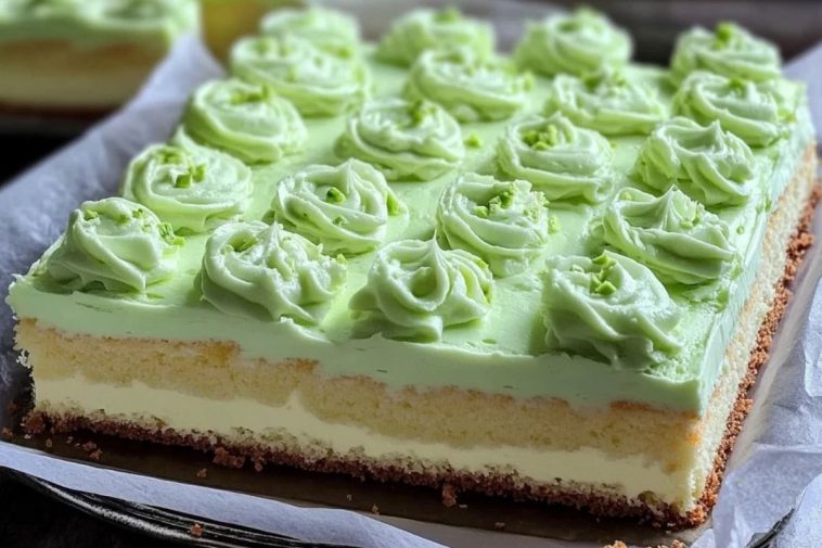 Pistachio Pineapple Cake