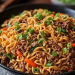 Simple Asian Ground Beef Noodles Recipe Ready in Minutes