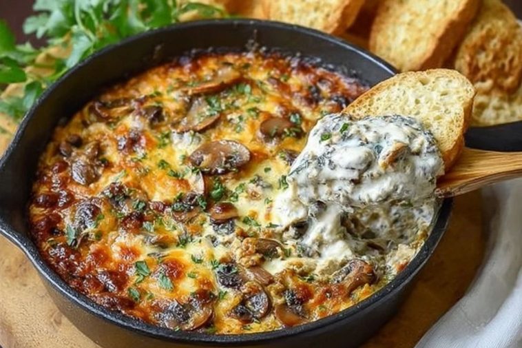 Stuffed Mushroom Dip Recipe