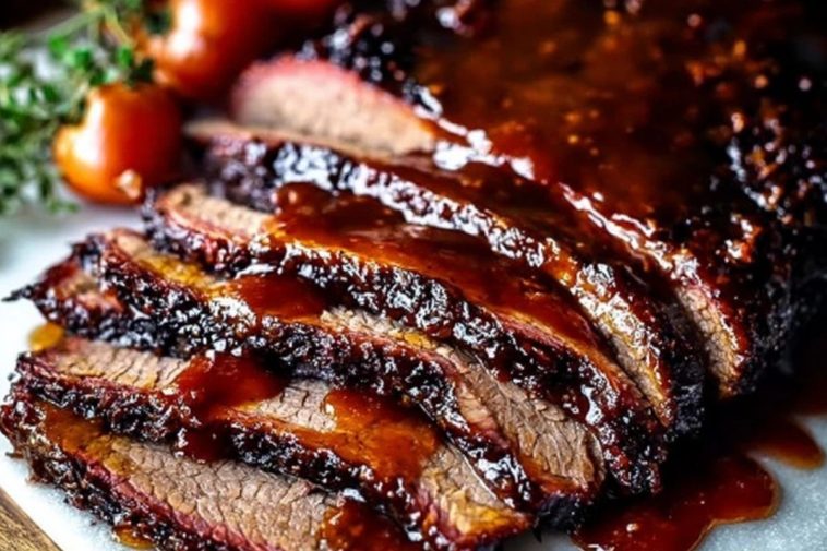 Tender Brisket with Homemade Barbecue Sauce
