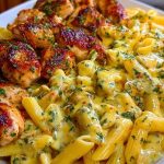 Velveeta Chicken Penne in Creamy Mozzarella Garlic Cheese Sauce