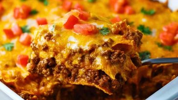 Beef Dorito Casserole