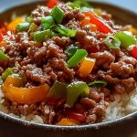 Beef Pepper Rice Bowl