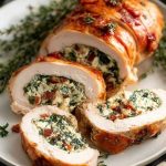 Best Christmas Stuffed Turkey Breast