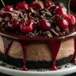 Chocolate Cherry Cheesecake