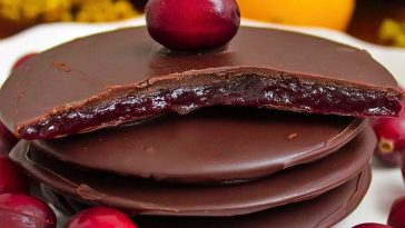 Chocolate Covered Cranberry Sauce